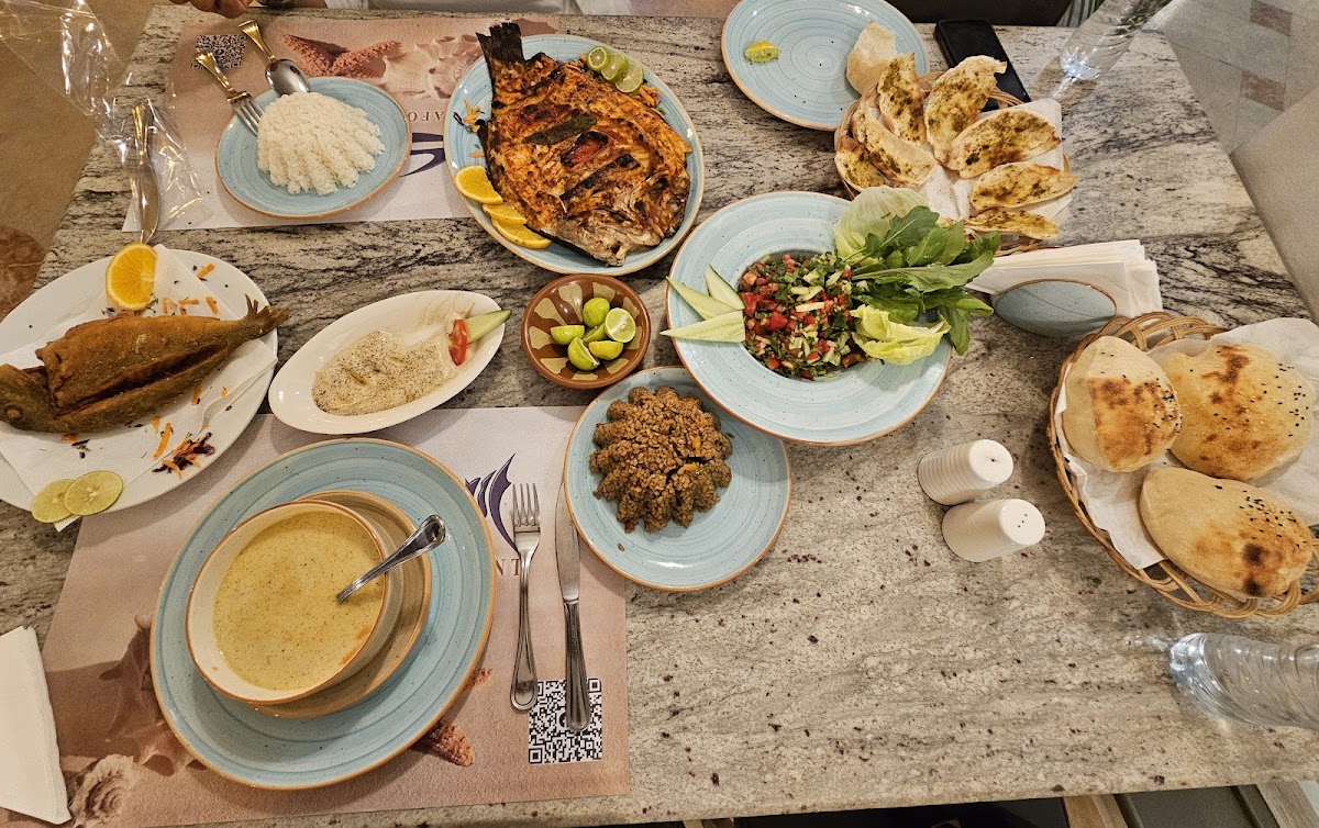 Al Sammak Restaurant El Gouna detail