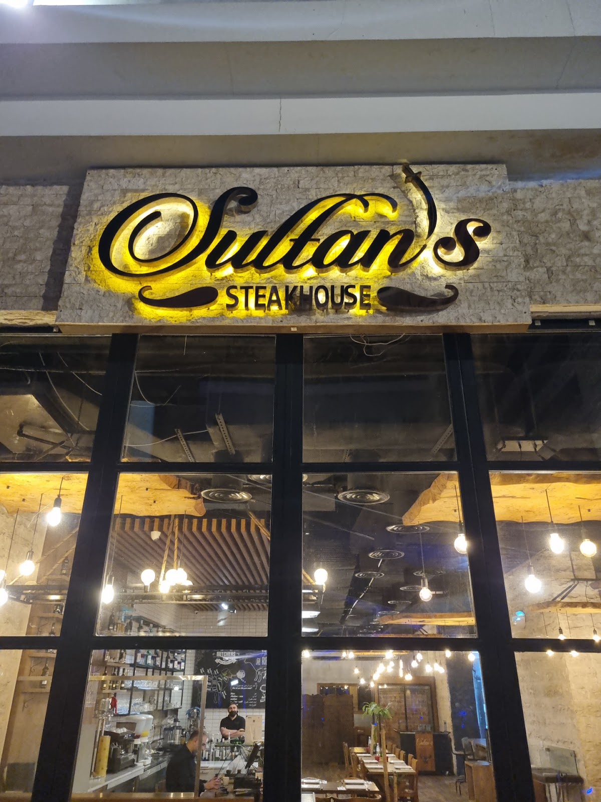 Sultan's Steakhouse detail