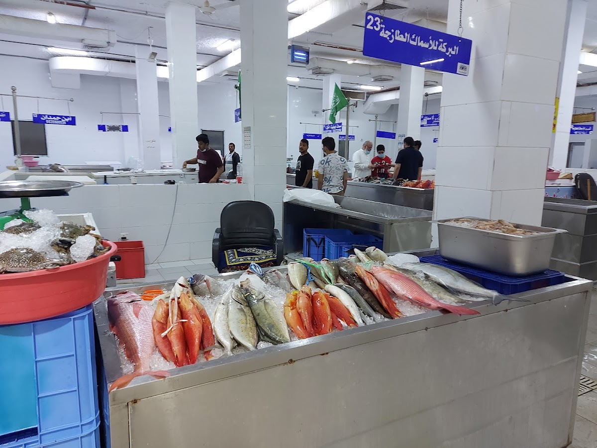 Thuwal Central Fish Market detail